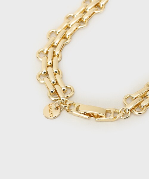 GALLEST（ギャレスト）の「チェーンショートネックレス（ネックレス・レディース・ゴールド・00）」の6枚目の写真