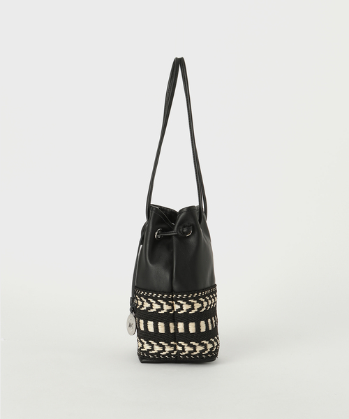 marco masi(マルコマージ)の「MARCO MASI / マルコマージ COMBI BAG(ハンドバッグ・レディース・ブラック・FREE)」の2枚目の写真
