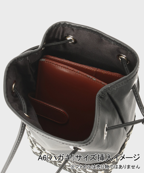 marco masi(マルコマージ)の「MARCO MASI / マルコマージ COMBI BAG(ハンドバッグ・レディース・ブラック・FREE)」の6枚目の写真