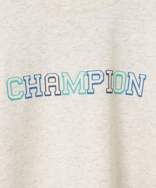 Champion(チャンピオン)の「【Champion(チャンピオン)】ロゴプリントT(KIDS)(Tシャツ/カットソー・キッズ・ホワイト/ブルー/オートミール・150cm/140cm/130cm/120cm/160cm)」の13枚目の写真
