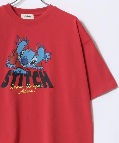 Disney(ディズニー)の「Disney/ディズニー ミッキー/ミニー/リロ&スティッチ フロント バックプリント オーバーサイズ半袖Tシャツ(Tシャツ/カットソー・レディース・ブラック系その他3/ホワイト系その他2/ブラック系その他/ピンク系その他/グレー系その他/グレー系その他4/グリーン系その他/グレー系その他3/ブルー系その他/ホワイト系その他3/ブラック系その他4/レッド系その他/イエロー系その他/ブルー系その他2/ホワイト系その他/パープル系その他・L/M)」の20枚目の写真