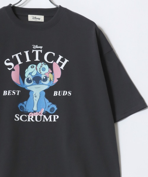 Disney(ディズニー)の「Disney/ディズニー ミッキー/ミニー/リロ&スティッチ フロント バックプリント オーバーサイズ半袖Tシャツ(Tシャツ/カットソー・レディース・ブラック系その他3/ホワイト系その他2/ブラック系その他/ピンク系その他/グレー系その他/グレー系その他4/グリーン系その他/グレー系その他3/ブルー系その他/ホワイト系その他3/ブラック系その他4/レッド系その他/イエロー系その他/ブルー系その他2/ホワイト系その他/パープル系その他・L/M)」の19枚目の写真