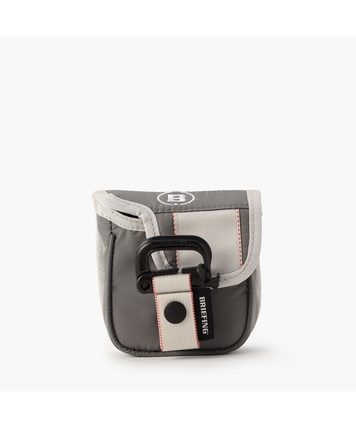 BRIEFING(ブリーフィング)の「【BRIEFING GOLF/ブリーフィングゴルフ】MALLET PUTTER COVER CS(ゴルフグッズ・メンズ・ライトグレー/ネイビー/ブラック・FREE)」の1枚目の写真