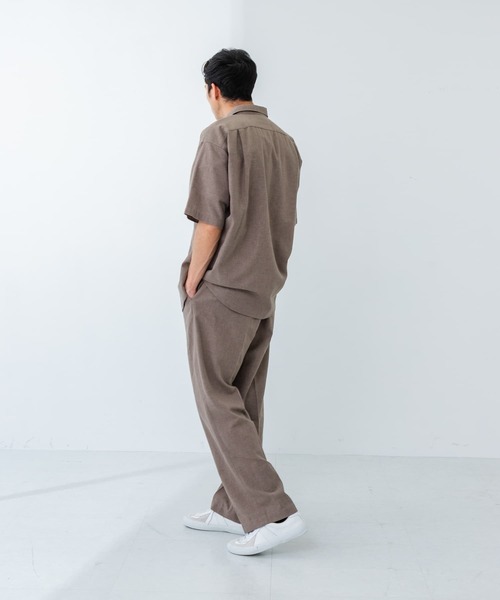 セール】LINEN PIN HEAD TUCK PANTS（その他パンツ）｜URBAN