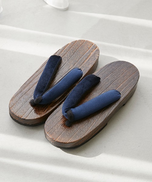 Neina（ネイナ）の「【浴衣】花柄ワンピース浴衣セット（上衣＋ワンピース＋へこ帯＋下駄）〔Neina〕（浴衣・レディース・ネイビー系/ブルー系/イエロー系・FREE）」の22枚目の写真