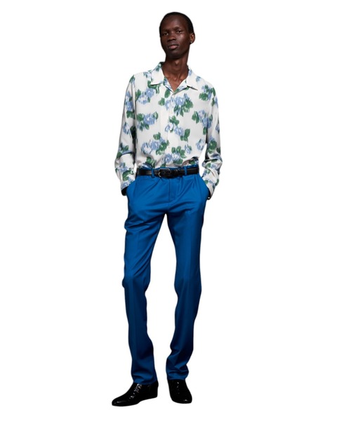 GalaabenD（ガラアーベント）の「Pixel Flower Print Open Collar Shirt ピクセルフラワーオープンカラーシャツ（シャツ/ブラウス・メンズ・ホワイト/ブラック・44/46/48）」の6枚目の写真
