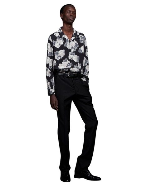 GalaabenD（ガラアーベント）の「Pixel Flower Print Open Collar Shirt ピクセルフラワーオープンカラーシャツ（シャツ/ブラウス・メンズ・ホワイト/ブラック・44/46/48）」の10枚目の写真