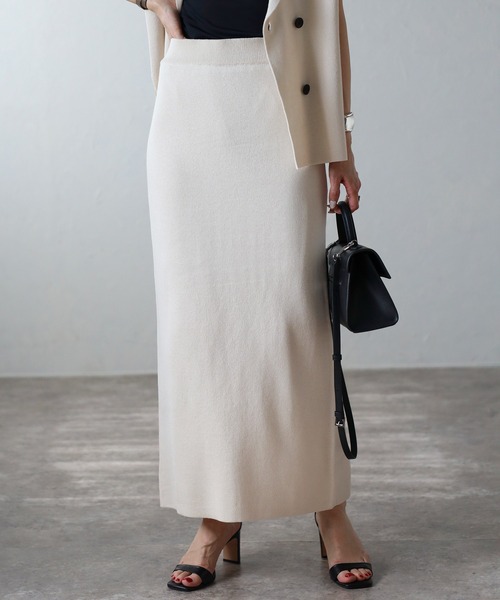 ボンジュールサガン BONJOUR SAGAN タートルネックバックスリットロングニットベスト （beige） BL5429EW002404_2_l.jpg