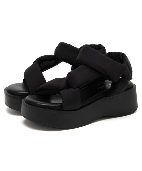 JELLY BEANS（ジェリービーンズ）の「【厚底】【スポサン】パテッドベルトスポーツサンダル(217-53344)JELLY BEANS(ジェリービーンズ)（サンダル・レディース・ラベンダー/ブラック/アイボリー・S/M/L）」の8枚目の写真