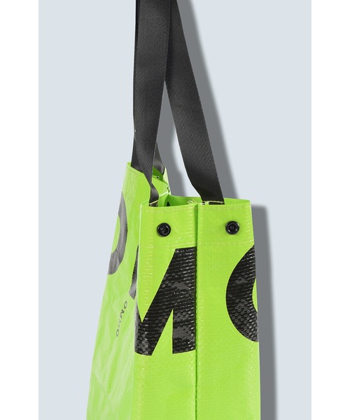 OMMO（オーエムエムオー）の「SHOPPING BAG S（トートバッグ・レディース・イエロー・FREE）」の4枚目の写真