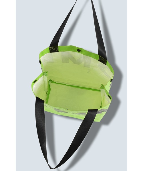 OMMO（オーエムエムオー）の「SHOPPING BAG S（トートバッグ・レディース・イエロー・FREE）」の3枚目の写真