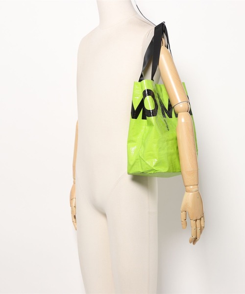 OMMO（オーエムエムオー）の「SHOPPING BAG S（トートバッグ・レディース・イエロー・FREE）」の2枚目の写真