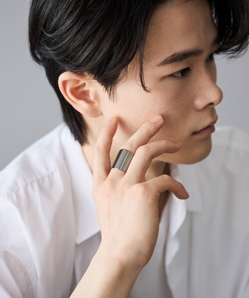 Jouete（ジュエッテ）の「[コネクト] リング プレート（リング・レディース・ブラック系その他・#17/#13/#9）」の8枚目の写真