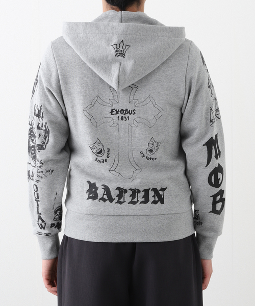 その他 yuki YUKI HASHIMOTO / ユウキハシモト HANDMADE 2PAC TATTOO HOOD