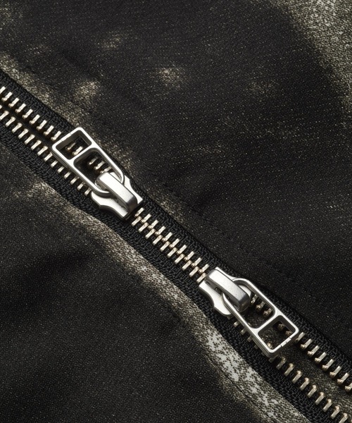 NO ID.（ノーアイディ）の「【NO ID.】Hood Dolman Zip Big Shirt / フード ドルマン ジップ ビッグ シャツ（Tシャツ/カットソー・メンズ・ホワイト/その他23/ブラック/グレー・ONE SIZE）」の15枚目の写真