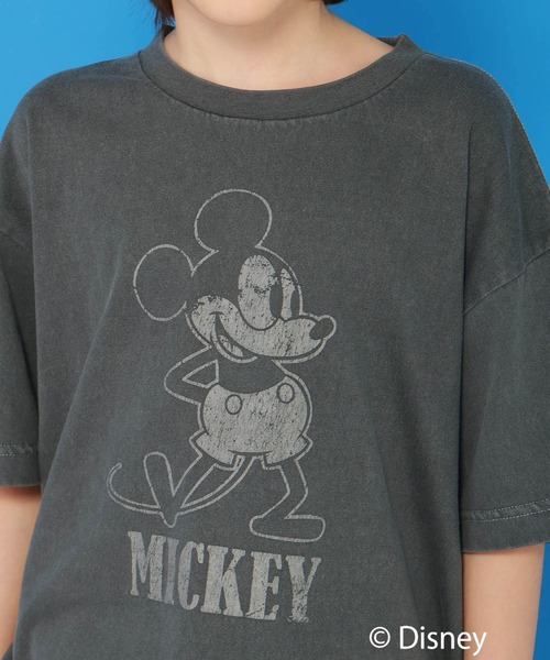セール】ミッキー／レトロプリントTシャツ(KIDS)（Tシャツ/カットソー