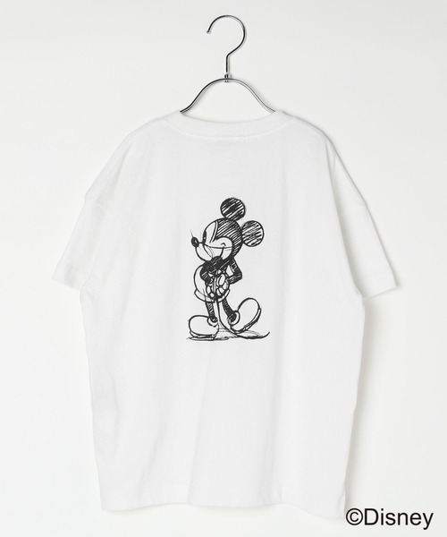 セール】ミッキー／レトロプリントTシャツ(KIDS)（Tシャツ