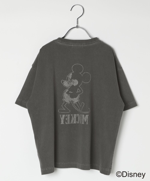 セール】ミッキー／レトロプリントTシャツ(KIDS)（Tシャツ