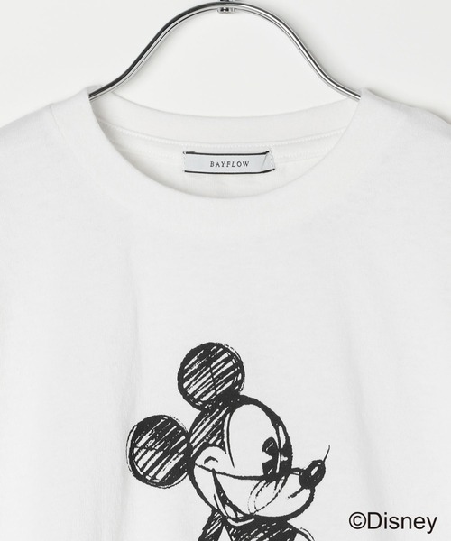 レトロ　ミッキー　15:30まで セール】ミッキー／レトロプリントTシャツ(KIDS)（Tシャツ