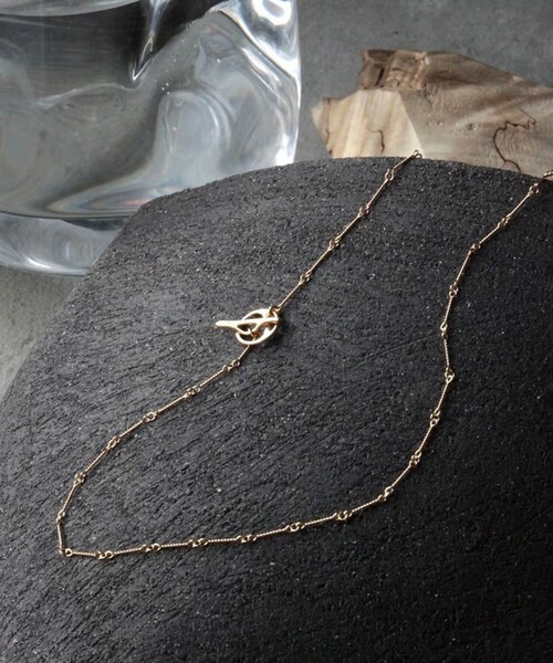 Soierie/ソワリー】norme wire lariat/ワイヤーラリエット（ネックレス 