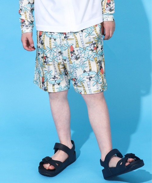 未使用　PUNYUS ミッキー　ワッフル　ハーフパンツ PUNYUS - ミッキーワッフルパンツ ディズニーPUNYUSコラボの通販