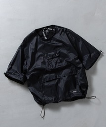 TAION | 【TAION(タイオン)】〈ユニセックス〉ノンダウン マウンテン クルーネック ハーフスリーブカットソー(Tシャツ/カットソー)