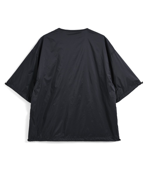 TAION（タイオン）の「【TAION(タイオン)】〈ユニセックス〉ノンダウン マウンテン クルーネック ハーフスリーブカットソー（Tシャツ/カットソー・メンズ・ダークネイビー/スカイブルー系1/オリーブ/ブルーグリーン/ブラック/ダークパープル・S/M/L/XS/XL）」の7枚目の写真