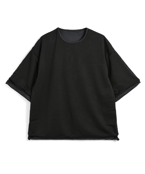 TAION（タイオン）の「【TAION(タイオン)】〈ユニセックス〉ノンダウン マウンテン クルーネック ハーフスリーブカットソー（Tシャツ/カットソー・メンズ・ダークネイビー/スカイブルー系1/オリーブ/ブルーグリーン/ブラック/ダークパープル・S/M/L/XS/XL）」の8枚目の写真