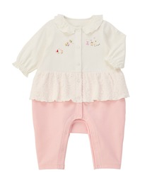 MIKI HOUSE（ミキハウス）の「セパレート風カバーオール（ロンパース）」