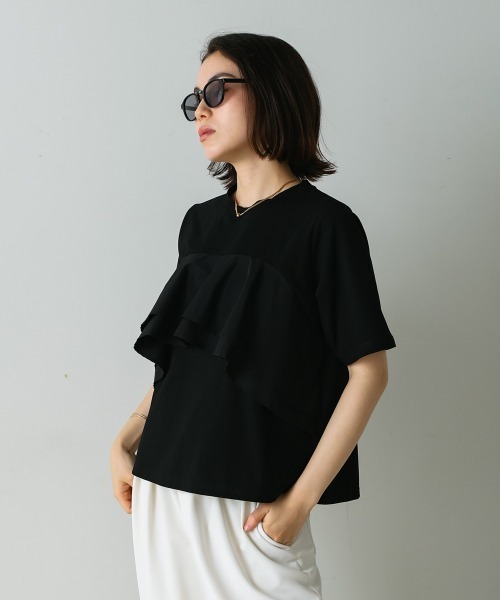 Bou Jeloud(ブージュルード)の「UVシアーサングラス(サングラス・レディース・ブラック/ブラウン・ONESIZE)」の4枚目の写真