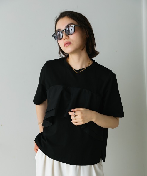 Bou Jeloud(ブージュルード)の「UVシアーサングラス(サングラス・レディース・ブラック/ブラウン・ONESIZE)」の6枚目の写真