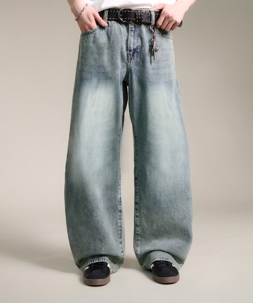 CALIFORNIA OUTFITTERS(カリフォルニア アウトフィッターズ)の「4D42 BARREL LEG JEANS(デニムパンツ・メンズ・ダークブルー/ブラック/ブルー・S/M/L)」の3枚目の写真