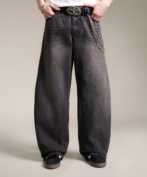 4D42 BARREL LEG JEANS