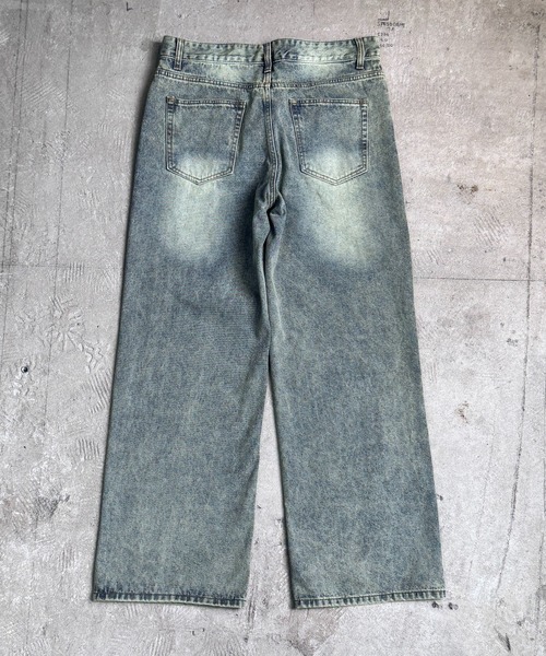 CALIFORNIA OUTFITTERS(カリフォルニア アウトフィッターズ)の「4D42 BARREL LEG JEANS(デニムパンツ・メンズ・ダークブルー/ブラック/ブルー・S/M/L)」の14枚目の写真