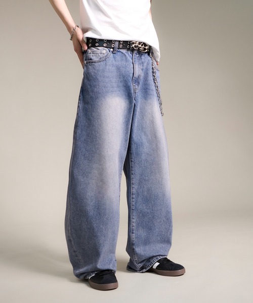 CALIFORNIA OUTFITTERS(カリフォルニア アウトフィッターズ)の「4D42 BARREL LEG JEANS(デニムパンツ・メンズ・ダークブルー/ブラック/ブルー・S/M/L)」の11枚目の写真