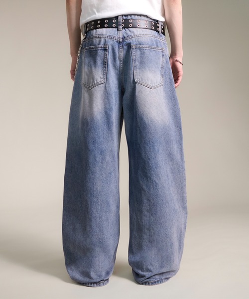 CALIFORNIA OUTFITTERS(カリフォルニア アウトフィッターズ)の「4D42 BARREL LEG JEANS(デニムパンツ・メンズ・ダークブルー/ブラック/ブルー・S/M/L)」の12枚目の写真