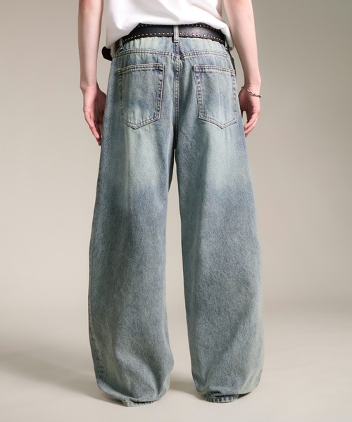 CALIFORNIA OUTFITTERS(カリフォルニア アウトフィッターズ)の「4D42 BARREL LEG JEANS(デニムパンツ・メンズ・ダークブルー/ブラック/ブルー・S/M/L)」の8枚目の写真