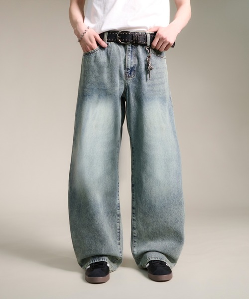CALIFORNIA OUTFITTERS(カリフォルニア アウトフィッターズ)の「4D42 BARREL LEG JEANS(デニムパンツ・メンズ・ダークブルー/ブラック/ブルー・S/M/L)」の4枚目の写真