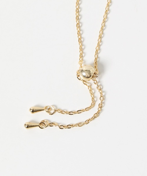 SMELLY（スメリー）の「メタルデザインチェーンスライドブレスレット（ブレスレット・レディース・ゴールド・-）」の7枚目の写真