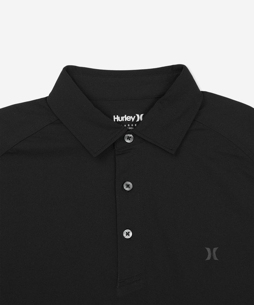 【新品未使用】HURLEY ハーレー　ゴルフウェア　速乾　ポロシャツ　ブラック ハーレー（HURLEY）（メンズ）ゴルフウェア 吸汗速乾 PHANTOM
