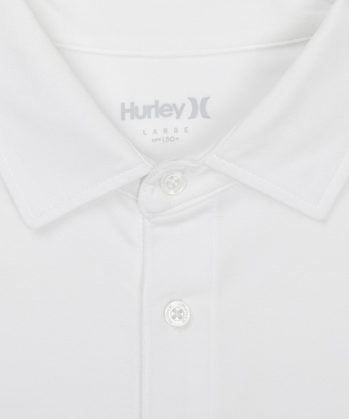 Hurley (ハーレー)の「【Hurley/ハーレー】ファントムポロシャツ 吸汗速乾 UPF50+ ゴルフ PHANTOM ICON BP SS POLO おしゃれなギフトに最適!(ポロシャツ・メンズ・ホワイト/ベージュ/ネイビー/ブラック・LARGE/MEDIUM/SMALL/X-LARGE)」の17枚目の写真