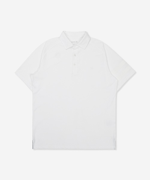 Hurley (ハーレー)の「【Hurley/ハーレー】ファントムポロシャツ 吸汗速乾 UPF50+ ゴルフ PHANTOM ICON BP SS POLO おしゃれなギフトに最適!(ポロシャツ・メンズ・ホワイト/ベージュ/ネイビー/ブラック・LARGE/MEDIUM/SMALL/X-LARGE)」の6枚目の写真