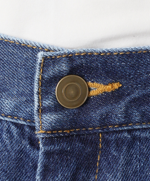 JOURNAL STANDARD(ジャーナルスタンダード)の「【YOU LOOK GOOD×JS】コードエンブロイダリーデニムパンツ(デニムパンツ・レディース・ブルー・36/38)」の14枚目の写真