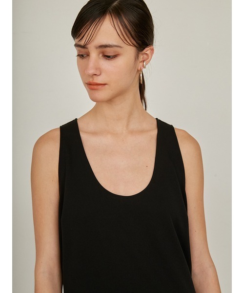 styling/（スタイリング）の「ジョーゼット2WAYロングワンピース（ワンピース・レディース・ブラック/カーキ・1/0）」の9枚目の写真