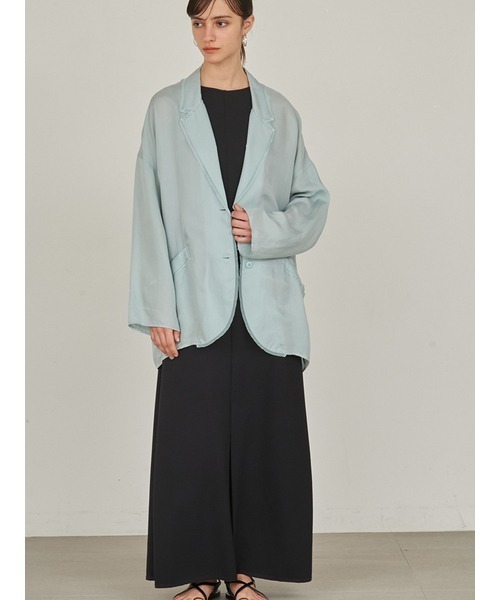 styling/（スタイリング）の「ジョーゼット2WAYロングワンピース（ワンピース・レディース・ブラック/カーキ・1/0）」の20枚目の写真