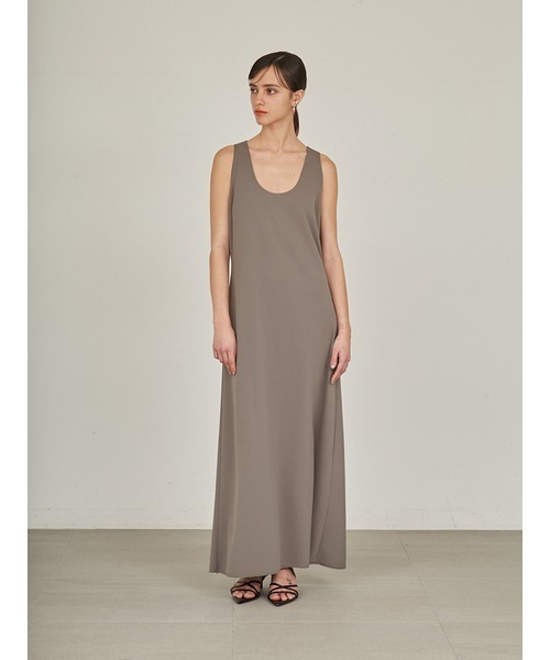 styling/（スタイリング）の「ジョーゼット2WAYロングワンピース（ワンピース・レディース・ブラック/カーキ・1/0）」の16枚目の写真
