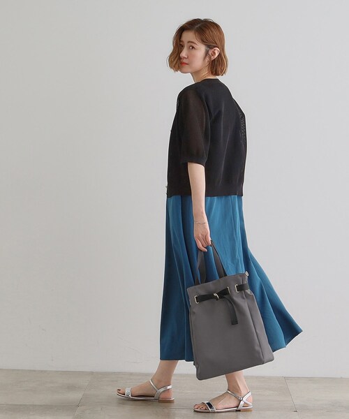 grove（グローブ）の「【晴れの日も雨の日も】撥水ベルト2WAYトート（トートバッグ・レディース・ダークグレー/ブラック/ライトベージュ・00）」の16枚目の写真
