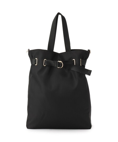 grove（グローブ）の「【晴れの日も雨の日も】撥水ベルト2WAYトート（トートバッグ・レディース・ダークグレー/ブラック/ライトベージュ・00）」の4枚目の写真