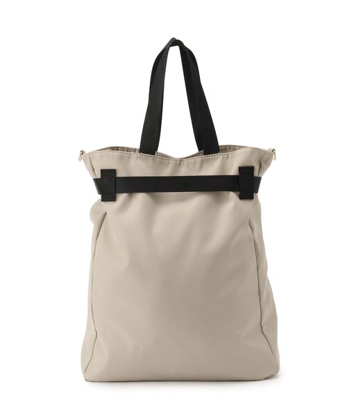 grove（グローブ）の「【晴れの日も雨の日も】撥水ベルト2WAYトート（トートバッグ・レディース・ダークグレー/ブラック/ライトベージュ・00）」の7枚目の写真