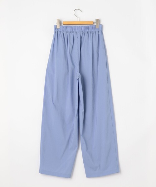 NOLLEY’S（ノーリーズ）の「《セットアップ対応》撥水ストレッチタフタツータックパンツ（その他パンツ・レディース・ネイビー/ライトブルー・38/36）」の9枚目の写真